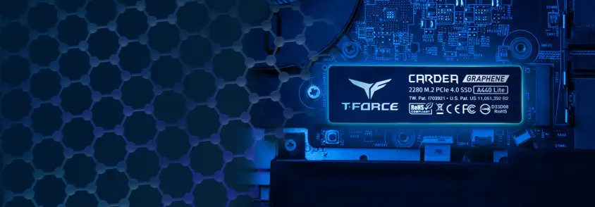 Team T-Force CARDEA A440 LITE 2TB 7400/6400MB/s PCIe NVMe M.2 SSD Disk 