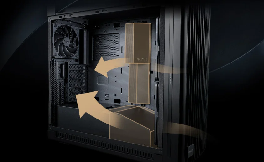 ASUS Proart PA602 USB 3.2 Siyah E-ATX Mid-Tower Gaming (Oyuncu) Kasa