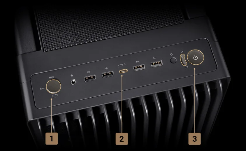ASUS Proart PA602 USB 3.2 Siyah E-ATX Mid-Tower Gaming (Oyuncu) Kasa
