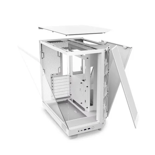 NZXT H Series H6 Flow CC-H61FB-01 Siyah ATX Mid Tower Gaming Kasa