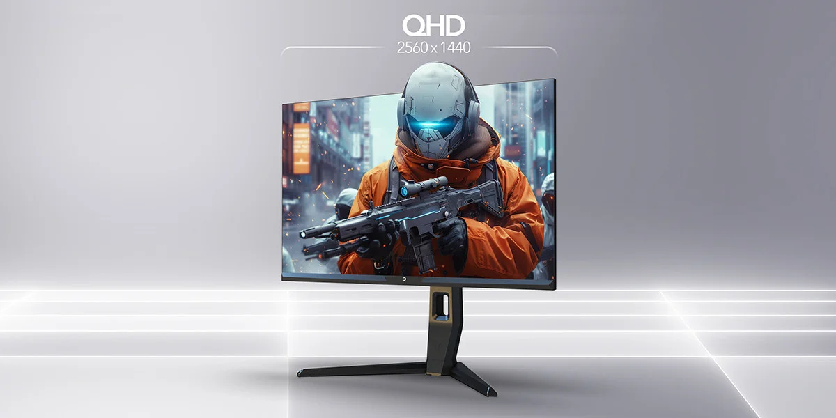 GamePower Royal V40 27″ RGB 240Hz 0.5Ms 2K QHD Flat IPS Pivot 2xUsb 3.0 HDR400 FreeSync, Gsync Gaming Monitör (Sıfır Ölü Piksel Garantili)