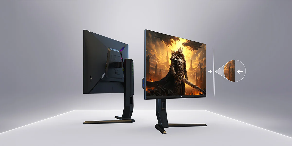 GamePower Royal V40 27″ RGB 240Hz 0.5Ms 2K QHD Flat IPS Pivot 2xUsb 3.0 HDR400 FreeSync, Gsync Gaming Monitör (Sıfır Ölü Piksel Garantili)