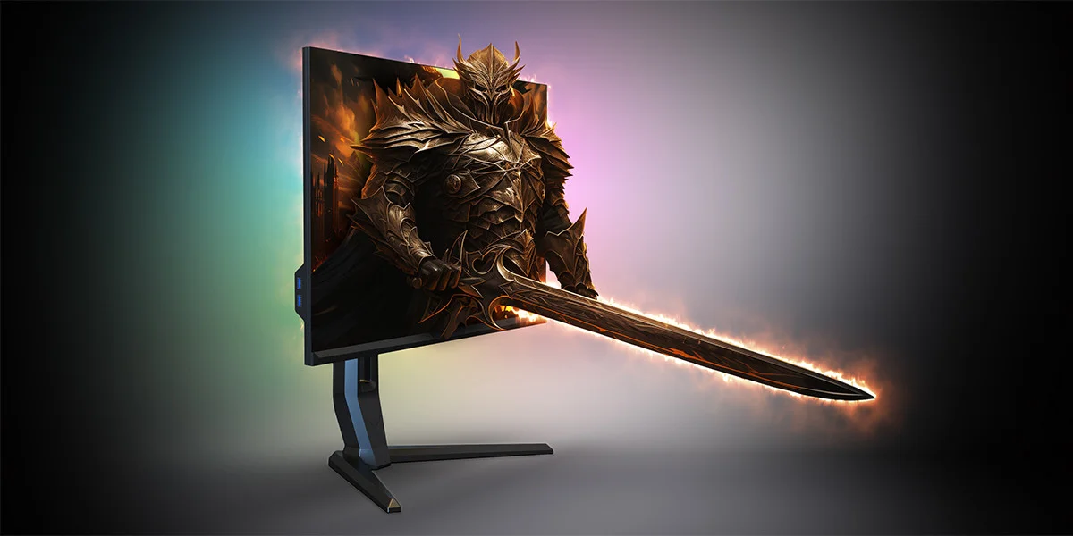 GamePower Royal V40 27″ RGB 240Hz 0.5Ms 2K QHD Flat IPS Pivot 2xUsb 3.0 HDR400 FreeSync, Gsync Gaming Monitör (Sıfır Ölü Piksel Garantili)