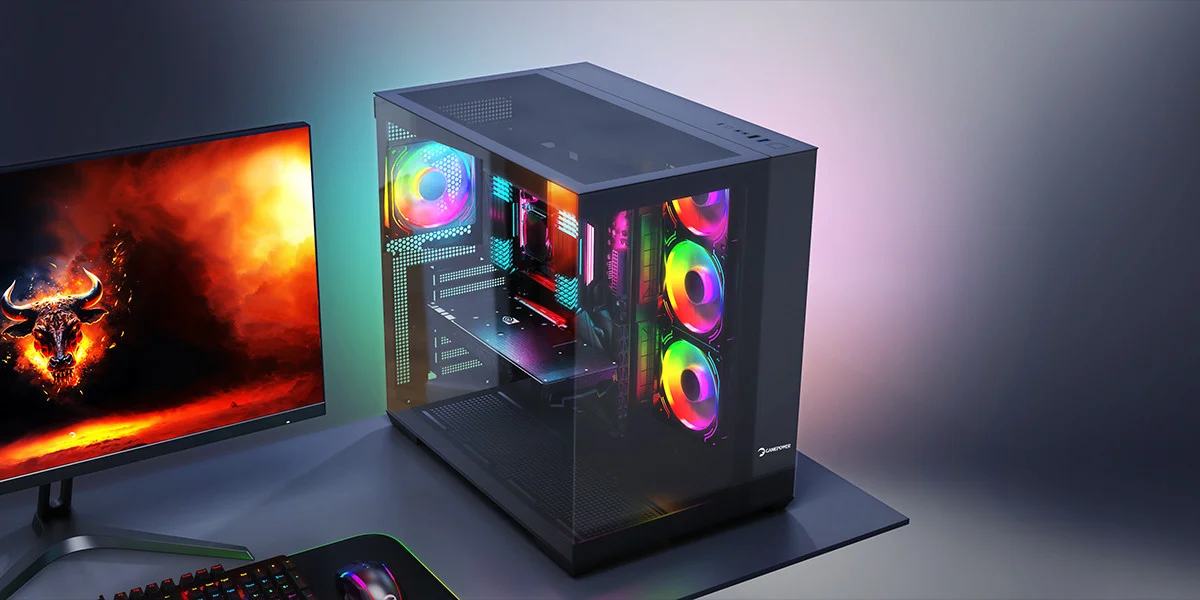 GamePower Warcry Prism 750W Cam ATX Gaming Kasa