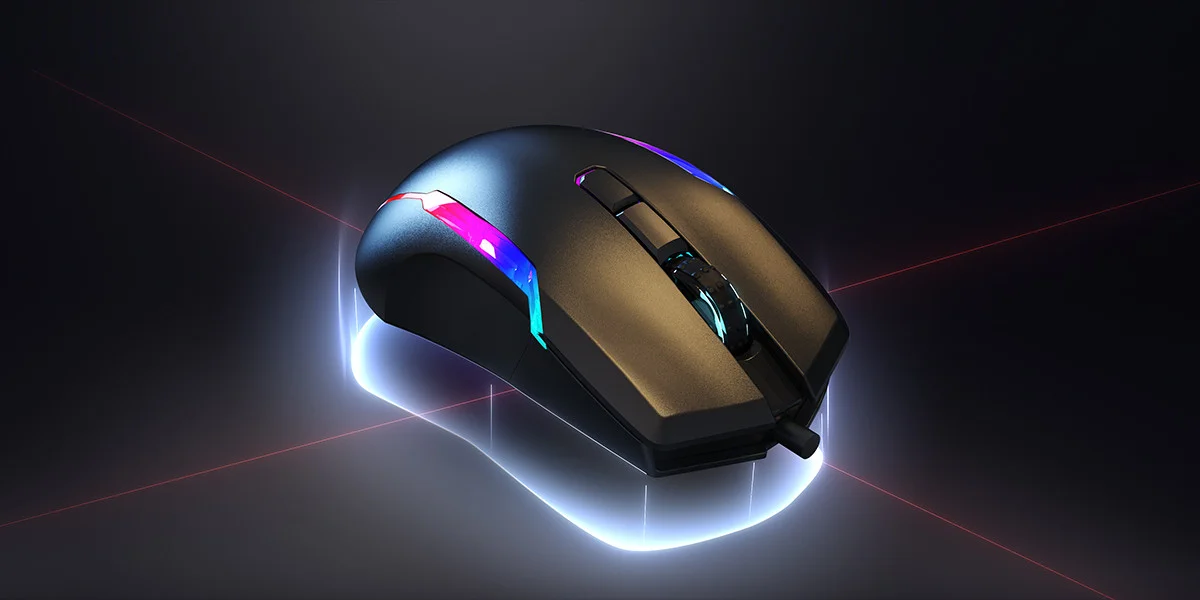 GamePower Icarus RGB 10.000DPI 9 Tuş Profesyonel Optik Gaming Mouse