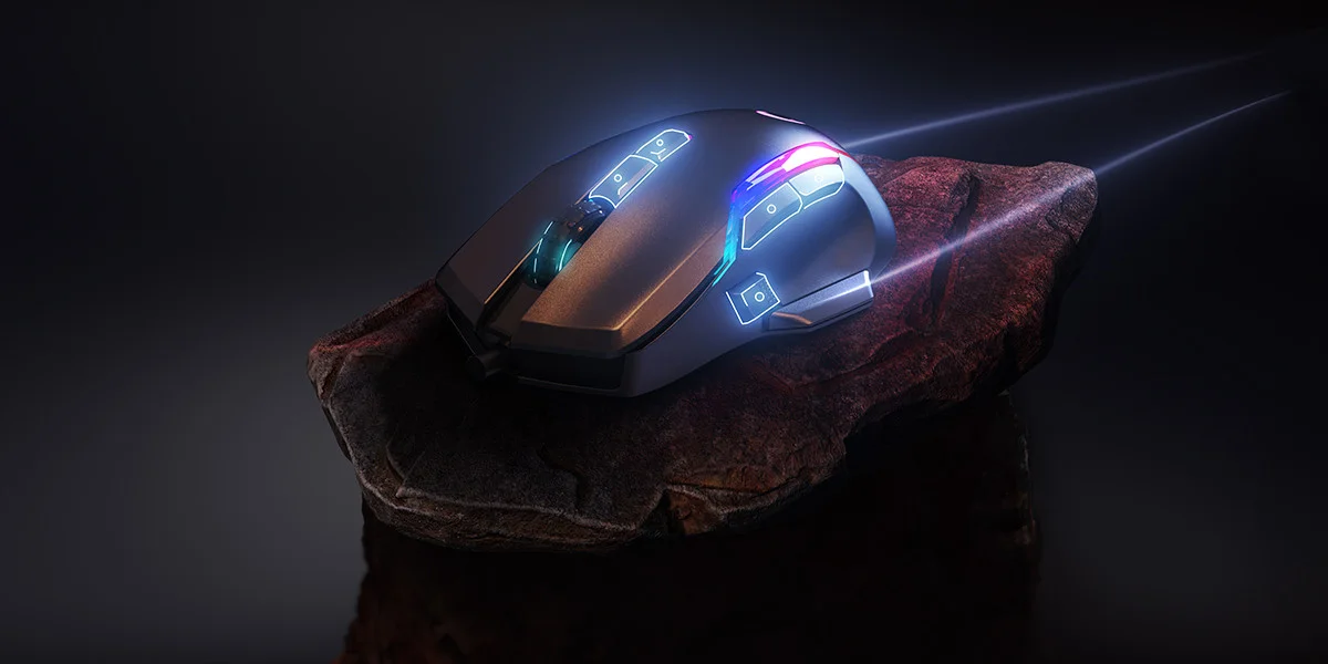 GamePower Icarus RGB 10.000DPI 9 Tuş Profesyonel Optik Gaming Mouse