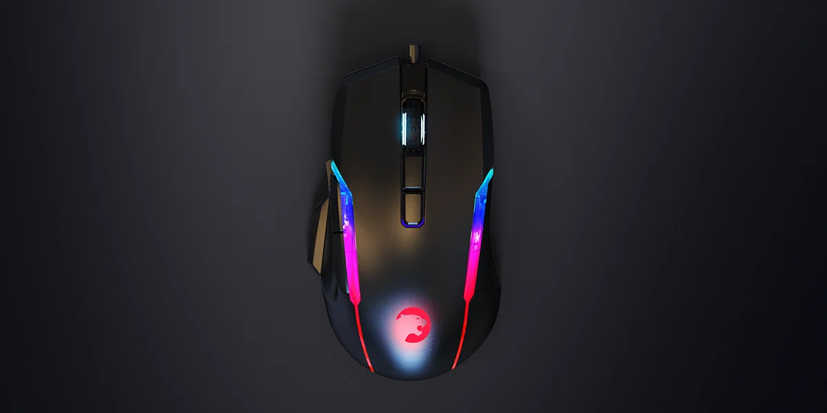 GamePower Icarus RGB 10.000DPI 9 Tuş Profesyonel Optik Gaming Mouse