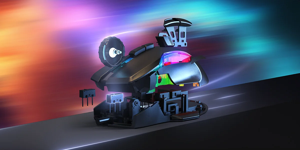 GamePower Icarus RGB 10.000DPI 9 Tuş Profesyonel Optik Gaming Mouse