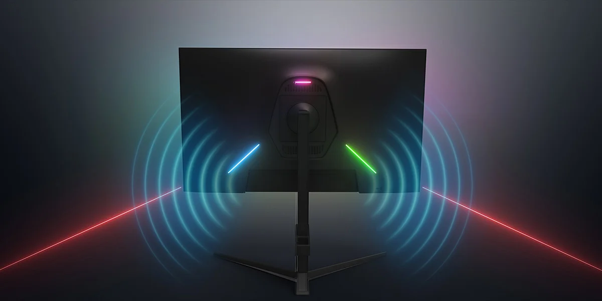 GamePower Rapid  27″ 1ms 360Hz Flat Fast IPS FHD RGB Pivot Speaker Gaming Monitör (Sıfır Ölü Piksel Garantili)