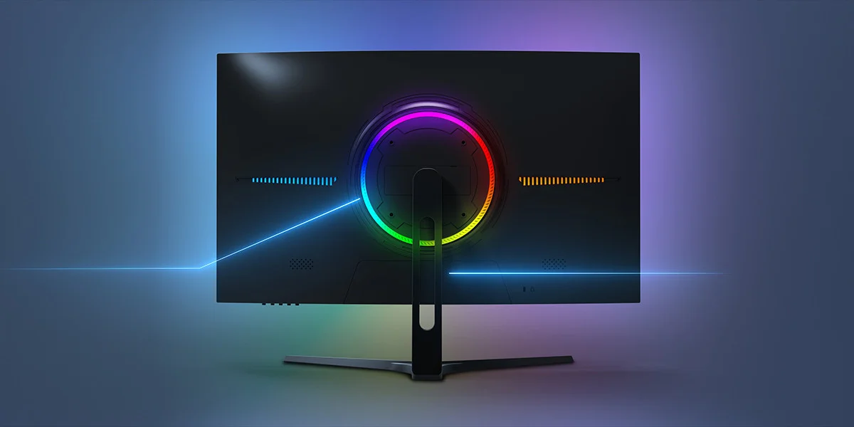 GamePower Vivid T50 27″ Curved RGB 180Hz 0.5ms FHD 1500R Curved 2x2W Speaker VA Gaming Monitör (Sıfır Ölü Piksel Garantili)