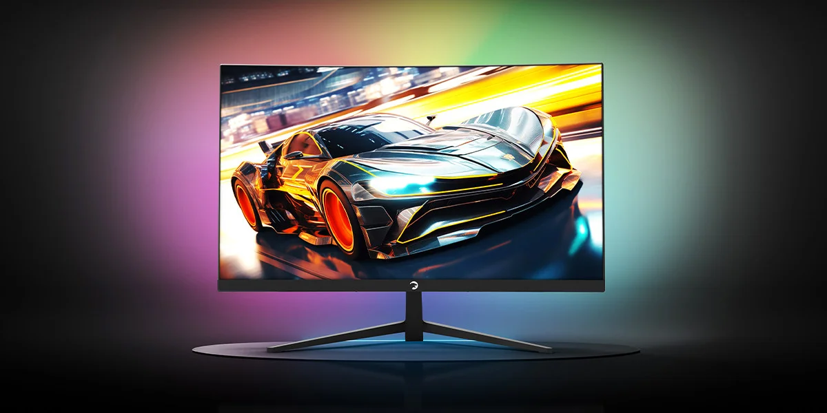 GamePower Vivid F10 24″ Curved RGB 120Hz 1ms FHD Va Panel 2x2W Speaker Gaming Monitör (Sıfır Ölü Piksel Garantili)