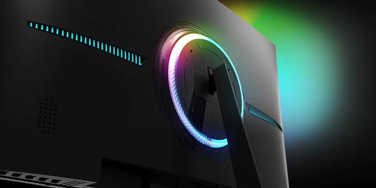 GamePower Vivid F10 24″ Curved RGB 120Hz 1ms FHD Va Panel 2x2W Speaker Gaming Monitör (Sıfır Ölü Piksel Garantili)
