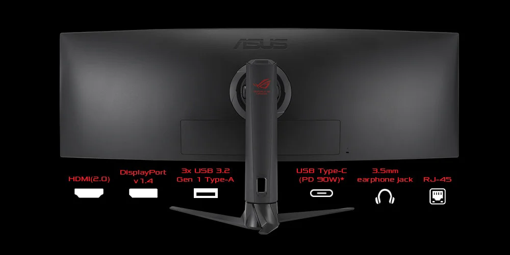 ASUS ROG Strix XG49WCR 49″ 1ms 165Hz 5120x1440 VA Gaming Monitör