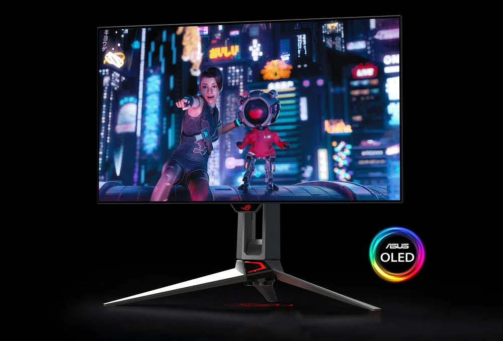 ASUS ROG Swift PG27AQDM 26,5″ 0.03ms 240Hz OLED QHD Gaming Monitör