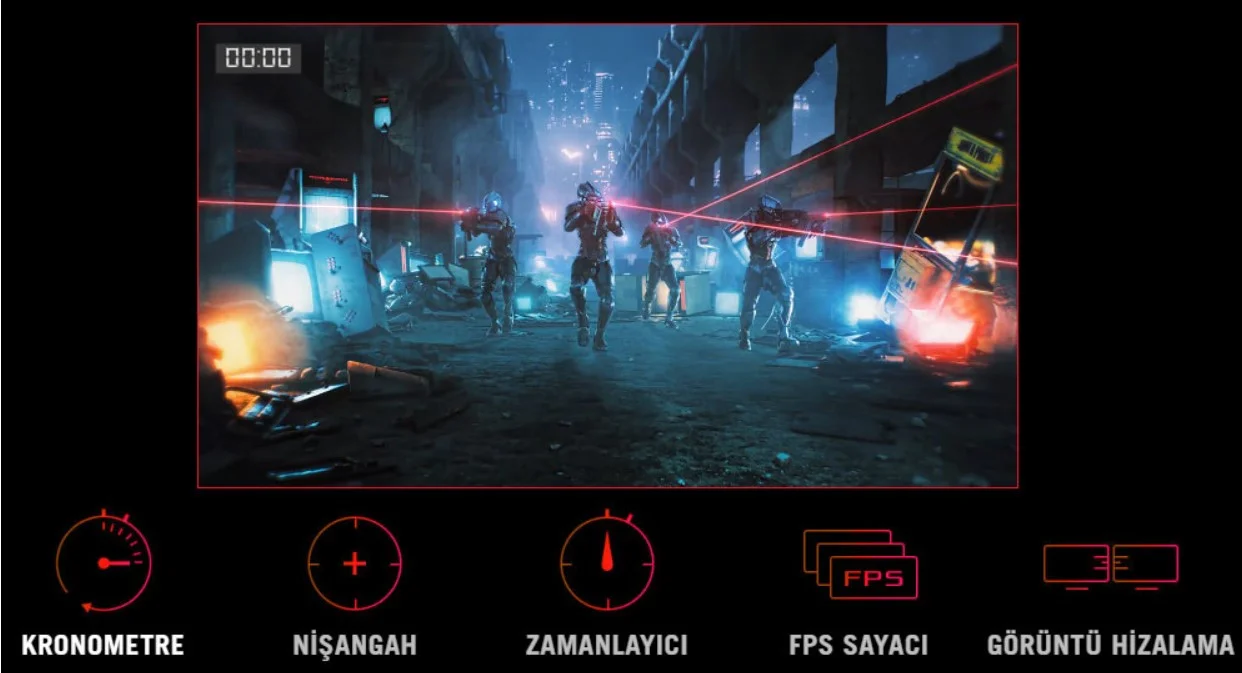 ASUS ROG Swift PG27AQDM 26,5″ 0.03ms 240Hz OLED QHD Gaming Monitör