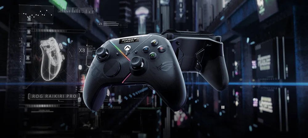 ASUS ROG Raikiri Pro GD300X RGB Kablosuz Gamepad