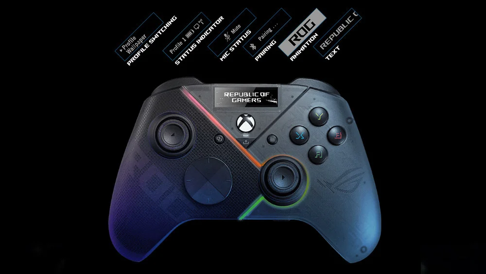 ASUS ROG Raikiri Pro GD300X RGB Kablosuz Gamepad
