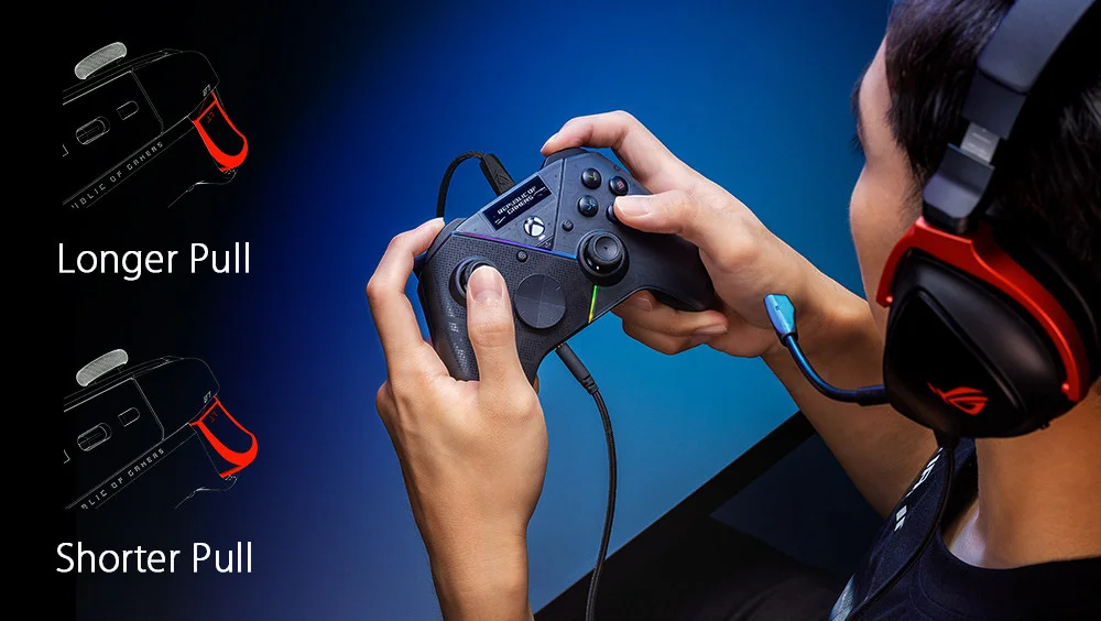 ASUS ROG Raikiri Pro GD300X RGB Kablosuz Gamepad