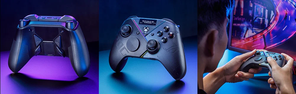 ASUS ROG Raikiri Pro GD300X RGB Kablosuz Gamepad