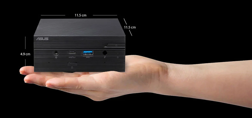 PN51-BB757MDE1 AMD Ryzen 7 R7-5700U Barebone FreeDOS Mini Masaüstü PC
