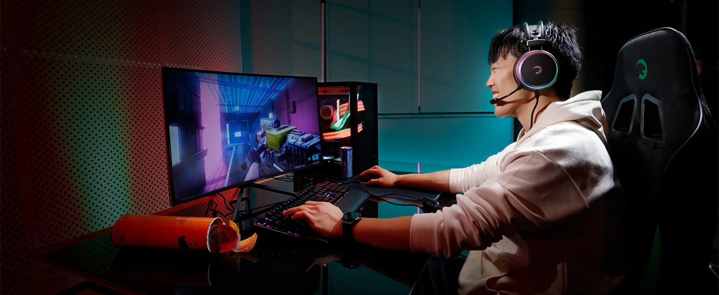 GamePower Raijin Rainbow 7.1 Surround Gaming Kulaklık 