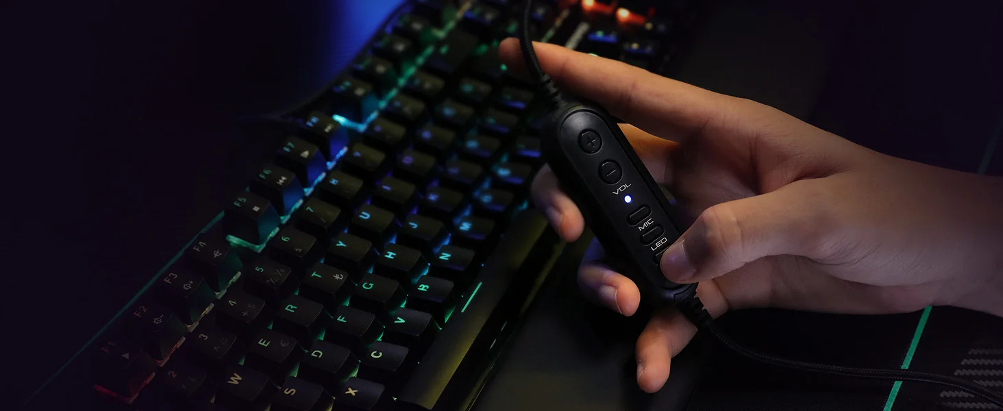 GamePower Raijin Rainbow 7.1 Surround Gaming Kulaklık 