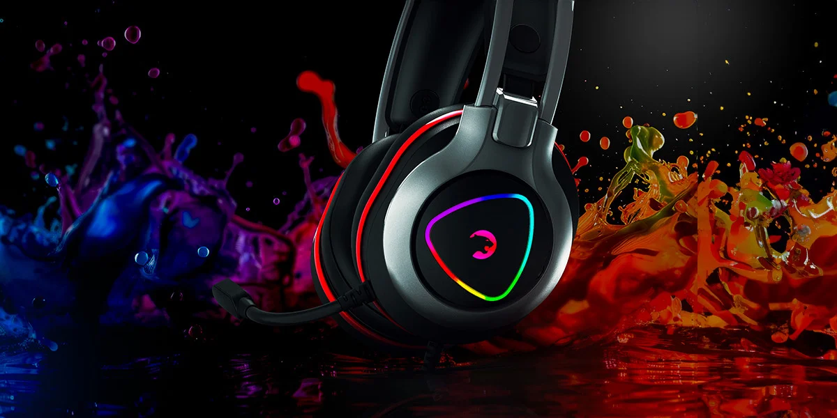 GamePower Ranger Siyah 7.1 Surround RGB Gaming Kulaklık