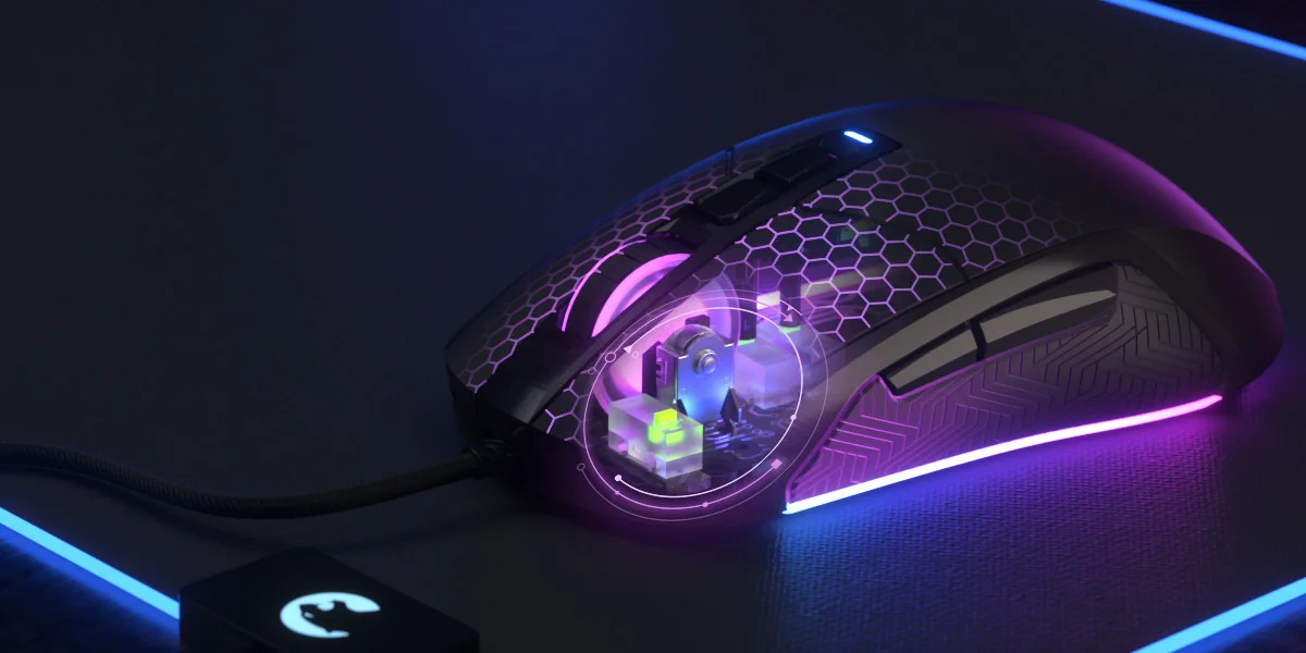 GamePower Kyojin 12.800DPI 7 Tuş RGB Optik Gaming Mouse