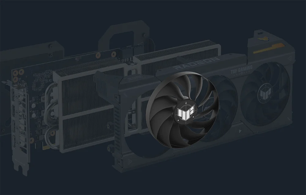 ASUS TUF Gaming Radeon RX 7600 XT OC TUF-RX7600XT-O16G-GAMING 16GB Gaming Ekran Kartı