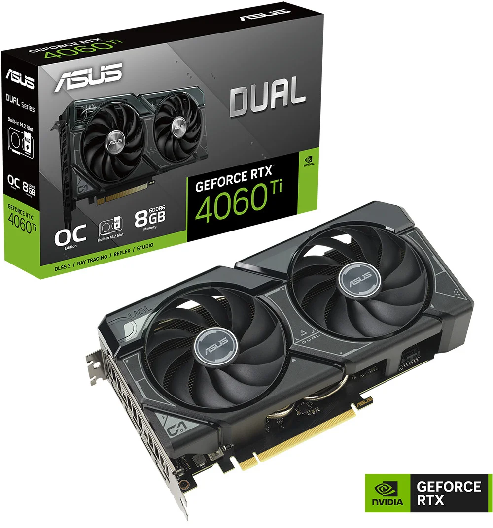 ASUS DUAL-RTX4060TI-O8G-SSD 8GB GDDR6 Ekran Kartı