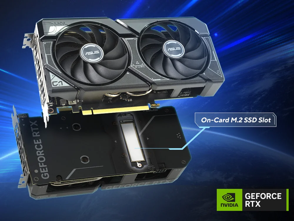 ASUS DUAL-RTX4060TI-O8G-SSD 8GB GDDR6 Ekran Kartı