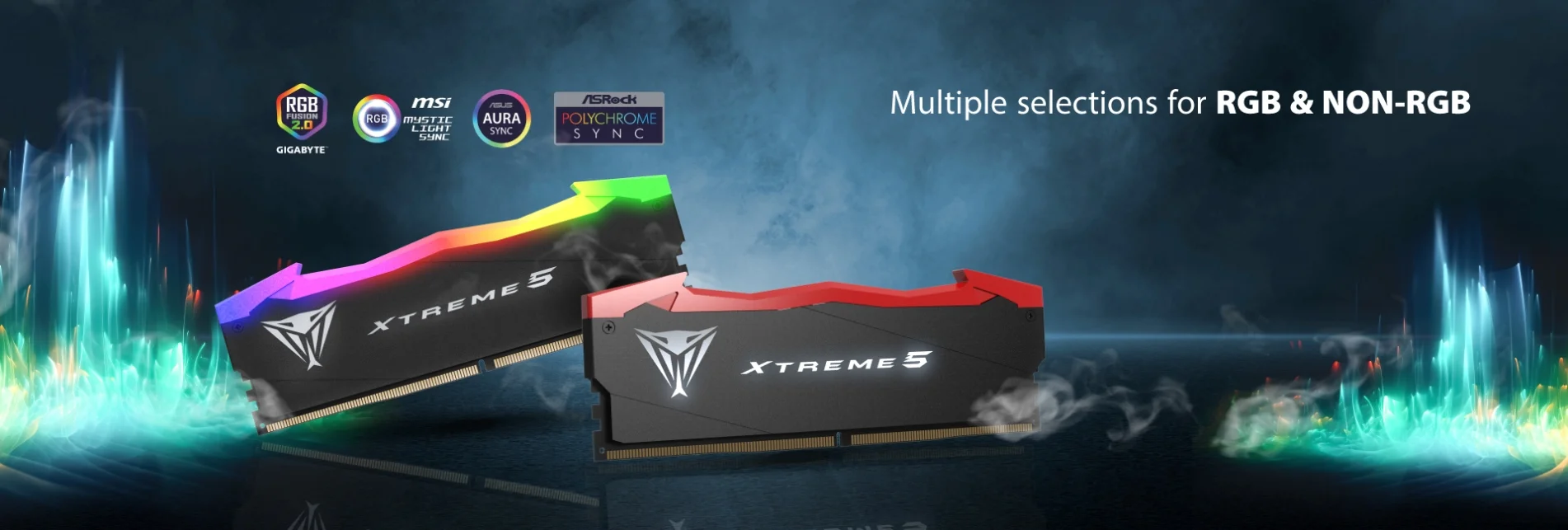 Patriot Viper Xtreme 5 RGB PVXR548G80C38K 48GB (2x24GB) DDR5 8000MHz Gaming Ram