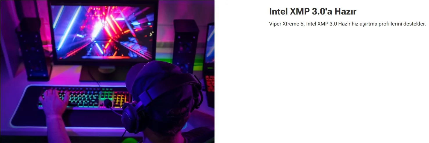 Patriot Viper Xtreme 5 RGB PVXR548G80C38K 48GB (2x24GB) DDR5 8000MHz Gaming Ram