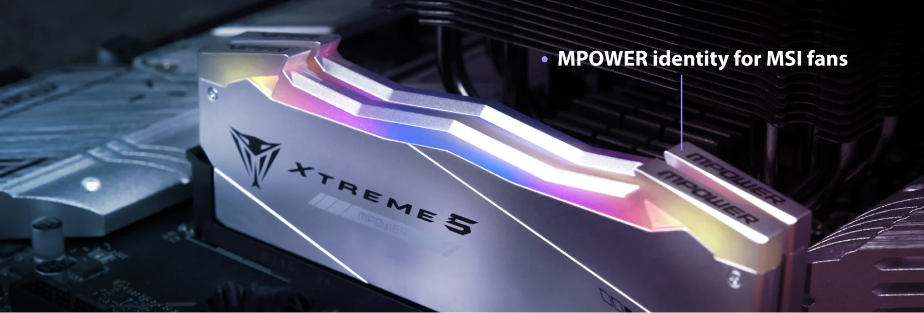 Patriot Viper Xtreme 5 MPOWER RGB PVXR548G80C38KM 48GB (2x24GB) DDR5 8000MHz Gaming Ram