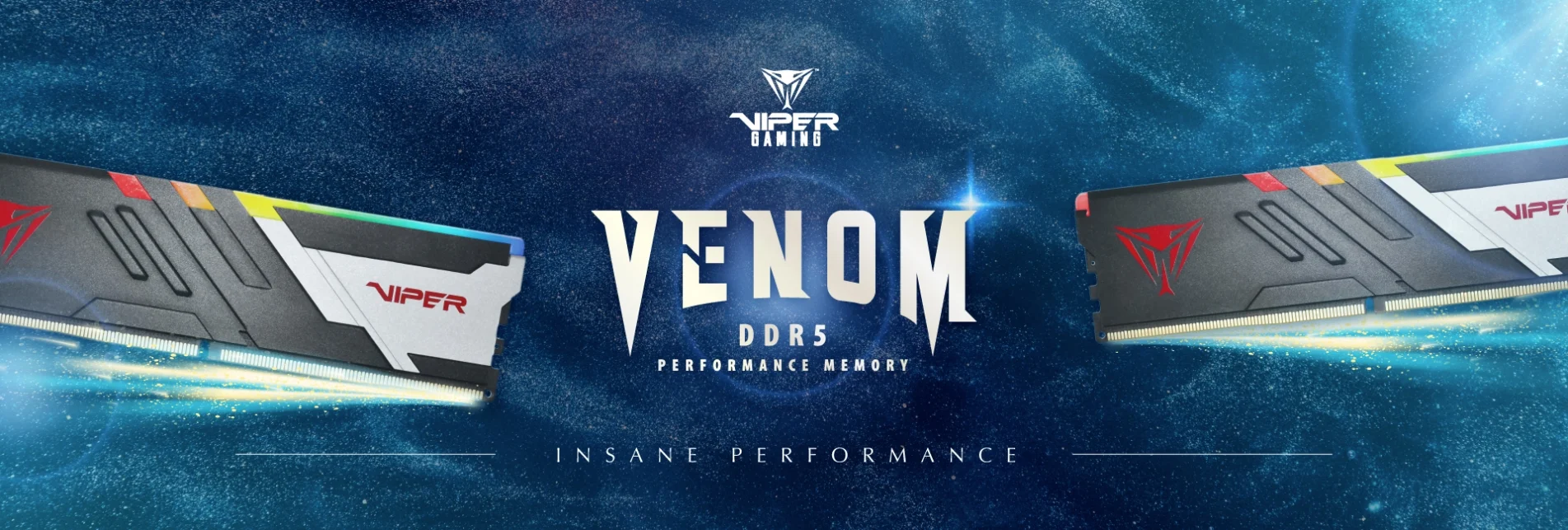 Patriot Viper Venom PVV532G600C30K 32GB (2x16GB) DDR5 6000MHz CL30 Gaming Ram