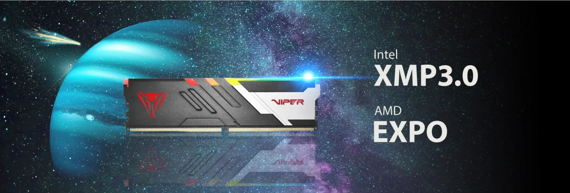Patriot Viper Venom PVV532G600C30K 32GB (2x16GB) DDR5 6000MHz CL30 Gaming Ram