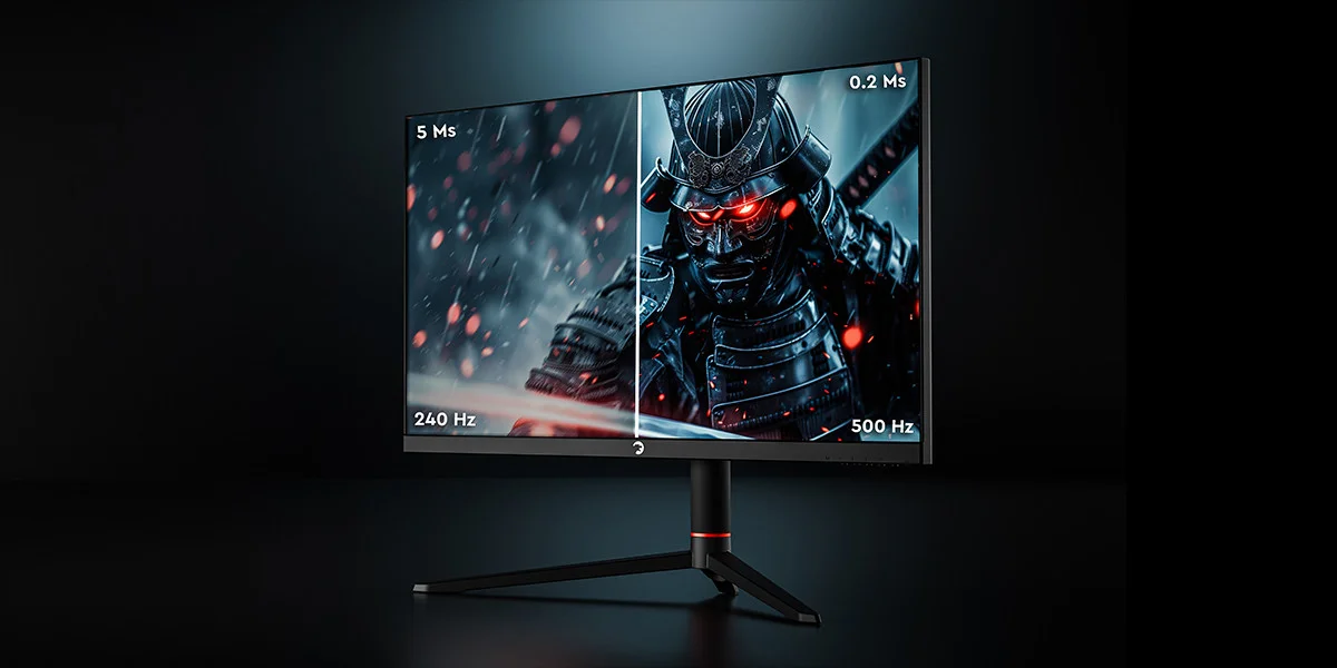 GamePower 24.5″ Scorp S10 RGB 500HZ 0.2MS FHD Flat FAST IPS Pivot HDR400 Speaker Gaming Monitör (Sıfır Ölü Piksel Garantili)