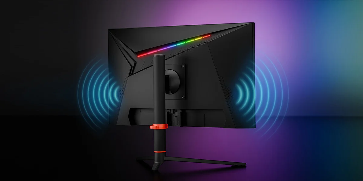 GamePower 24.5″ Scorp S10 RGB 500HZ 0.2MS FHD Flat FAST IPS Pivot HDR400 Speaker Gaming Monitör (Sıfır Ölü Piksel Garantili)