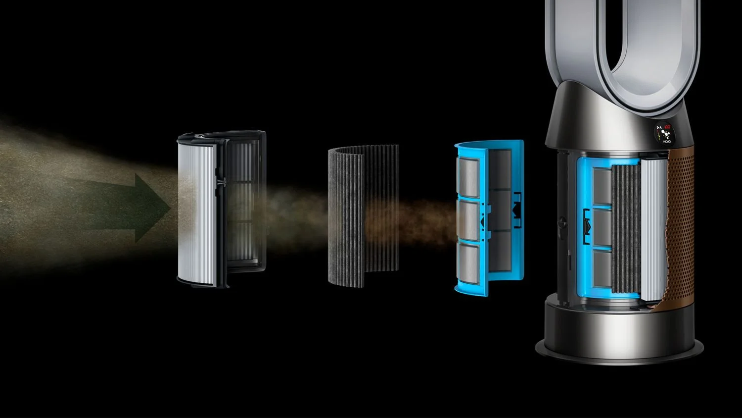Dyson Purifier Hot+Cool Formaldehyde™ Hava Temizleyici