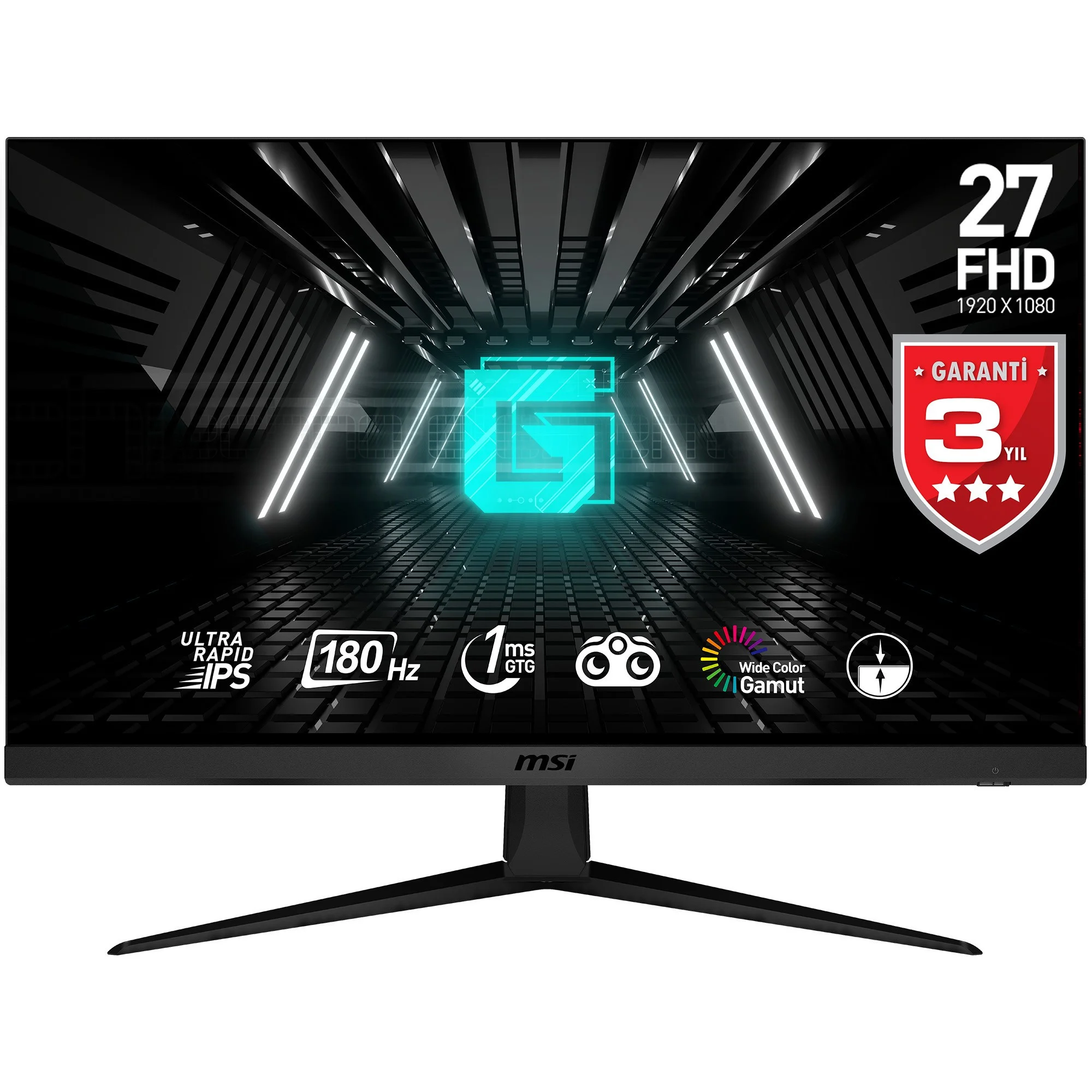 MSI G2712F 27″ Ultra Rapıd 1ms 180Hz Adaptive-Sync IPS Full HD Gaming Monitör