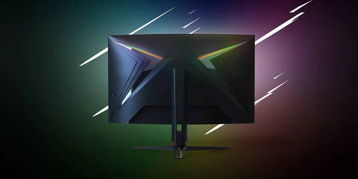 GamePower 32'' Vision V30 Curved 1000R RGB 240Hz 1ms 2K (QHD) , Kvm, Speaker, Type C Gaming Monitör (Sıfır Ölü Piksel Garantili)