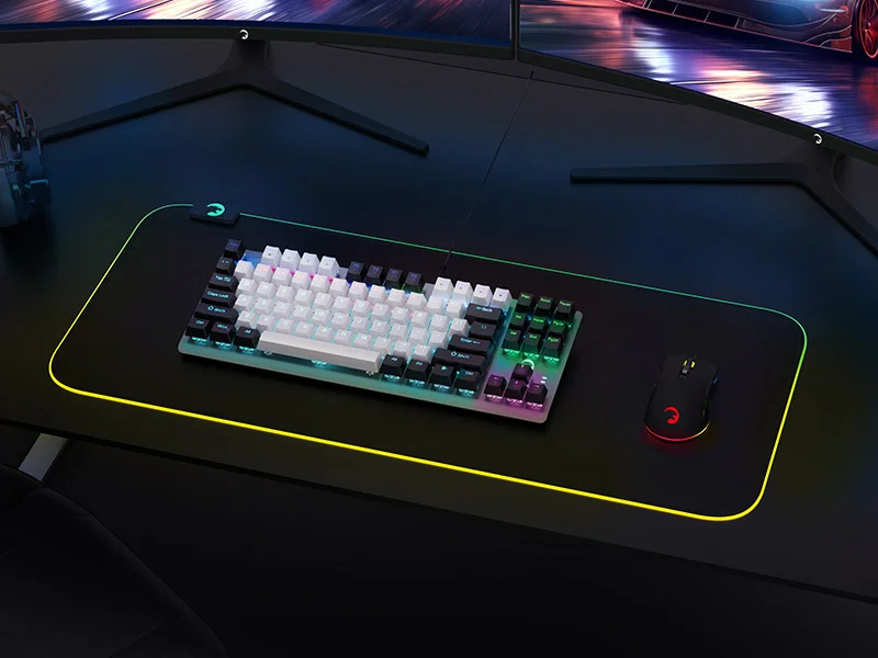 GamePower Eva 3 60M Mekanik Red Switch Türkçe Q 88 Tuş USB Gaming Klavye - 3 Yıl Garantili