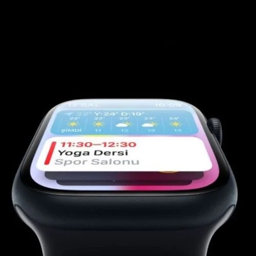 Apple Watch Series 9 GPS 45mm Pembe Alüminyum Kasa ve Uçuk Pembe Spor Kordon - M/L - MR9H3TU/A