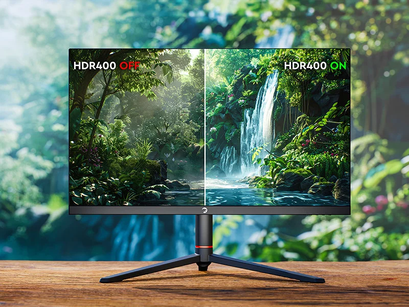 GamePower 24.5″ Scorp S10 RGB 500HZ 0.2MS FHD Flat FAST IPS Pivot HDR400 Speaker Gaming Monitör (Sıfır Ölü Piksel Garantili)