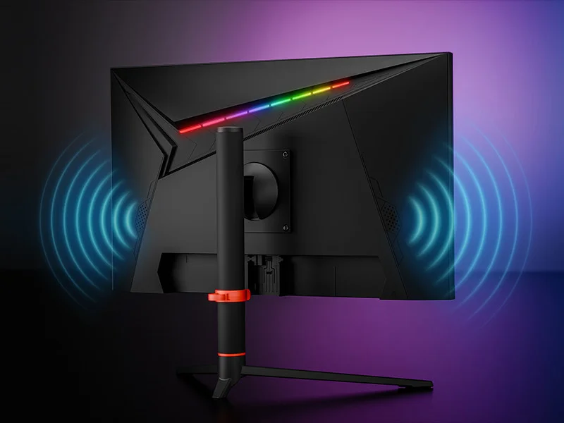 GamePower 24.5″ Scorp S10 RGB 500HZ 0.2MS FHD Flat FAST IPS Pivot HDR400 Speaker Gaming Monitör (Sıfır Ölü Piksel Garantili)
