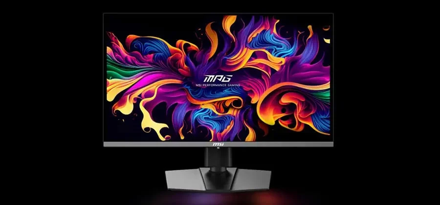 MSI 26.5” MPG 271QRX QD-OLED 2560x1440 (WQHD) Monitör