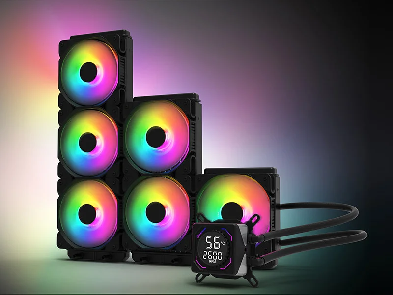 GamePower Skadi Square 240 ARGB 240mm Cpu Sıvı Soğutma 