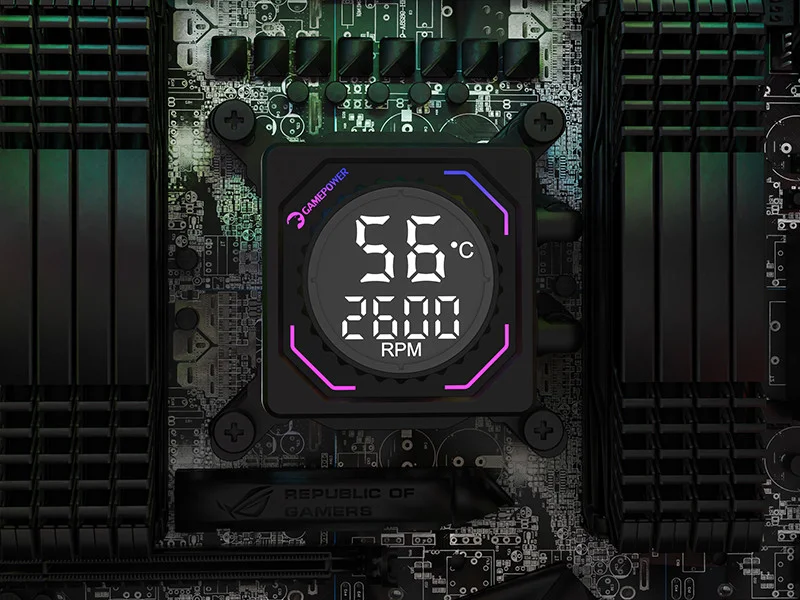 GamePower Skadi Square 240 ARGB 240mm Cpu Sıvı Soğutma 