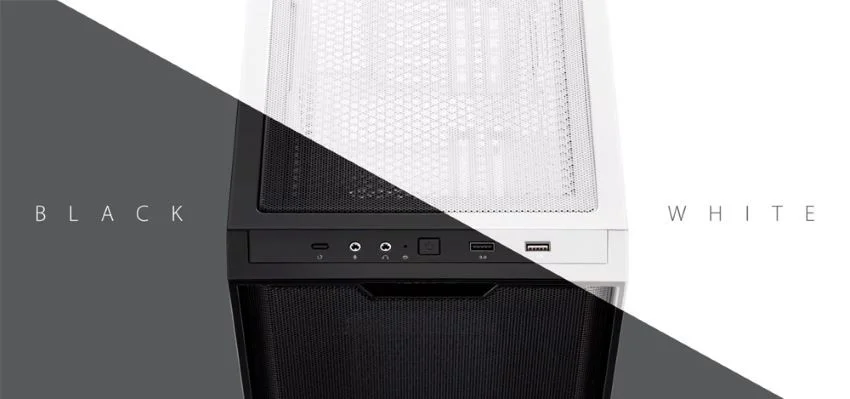 ASUS A21 Plus ARGB Temperli Cam USB 3.2 mATX Mesh Siyah Mid Tower Gaming Kasa