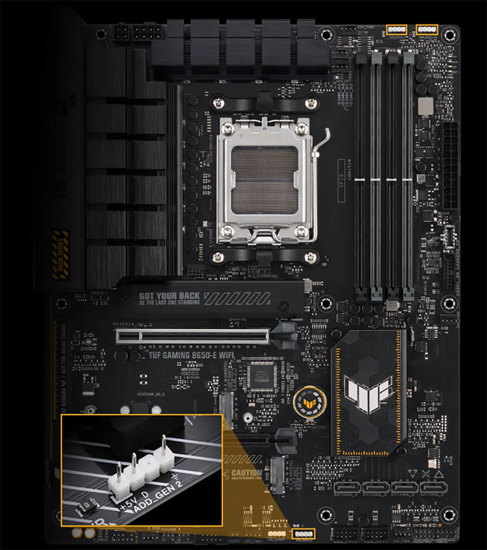 ASUS Tuf Gaming B650-E WIFI AMD AM5 Gaming Anakart